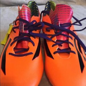 Adidas Metal Stud Soccer Cleats RARE